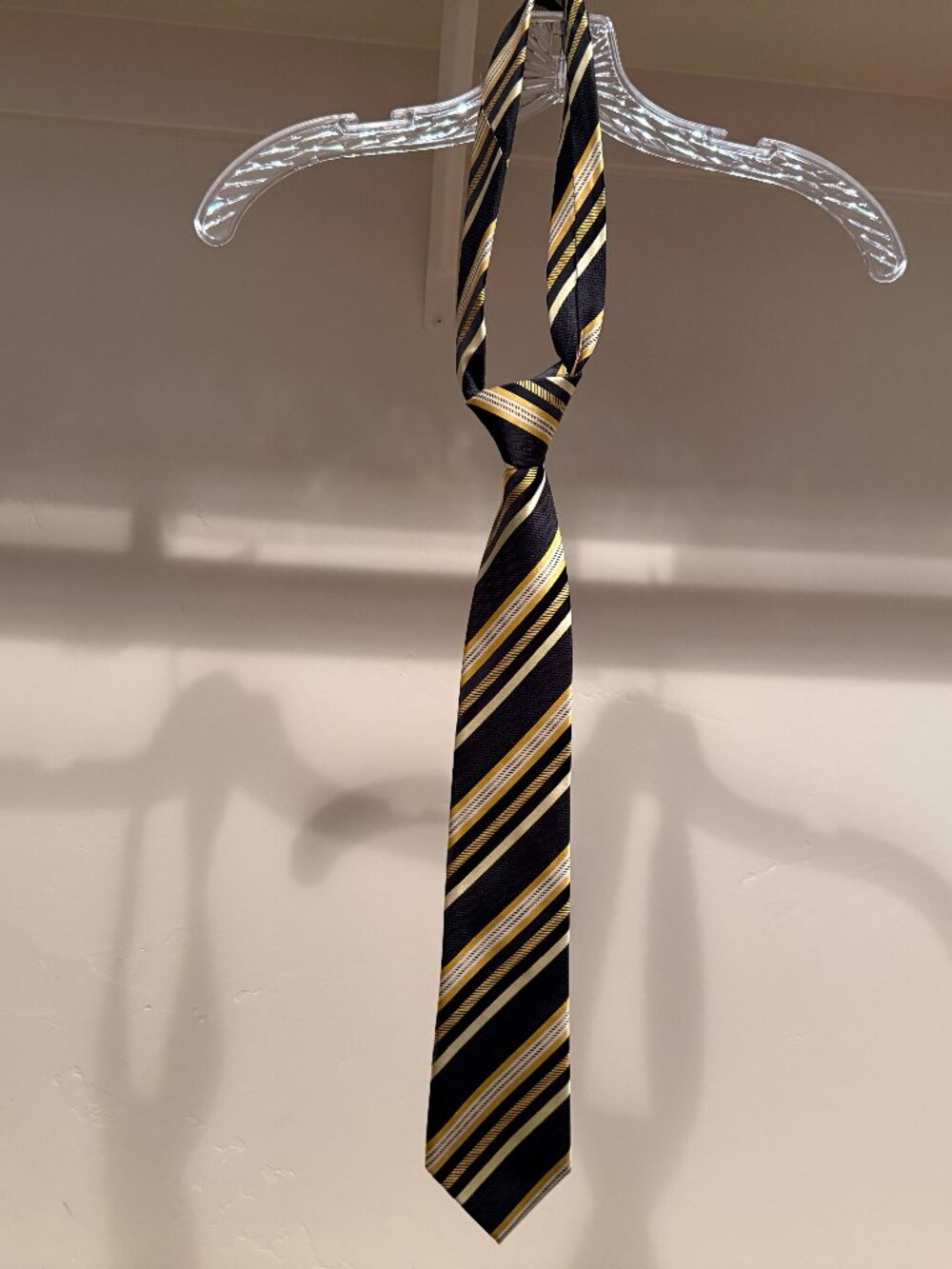Sean John Black and Yellow Tie